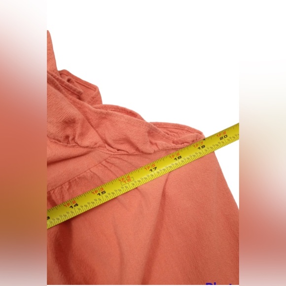 Universal Thread Orange Flutter Ruffle
Shoulder Button Pocket Dress Medium - Picture 10 of 10